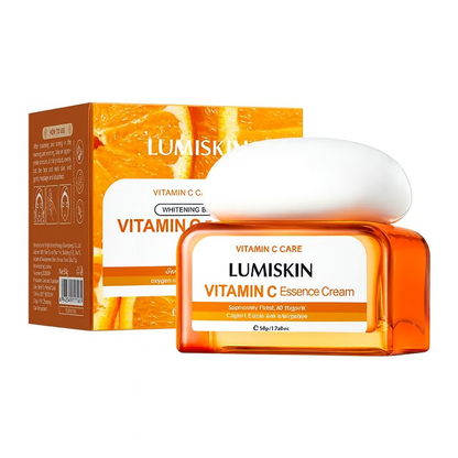 LumiSkin® Crema Facial Blanqueadora e Iluminadora con Vitamina C (50g)