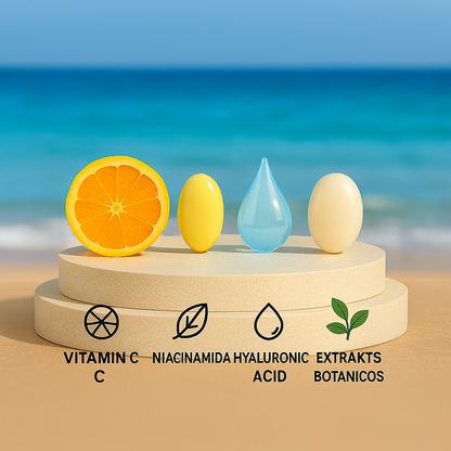 LumiSkin® Crema Facial Blanqueadora e Iluminadora con Vitamina C (50g)
