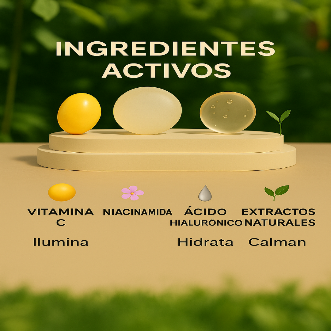 DermaCure 7®   Sérum en Ampolla Refrescante Antioxidante con Vitamina C – Tratamiento de 7 Días (7 x 2ml)
